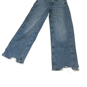 American Eagle Outfitters Flare Jeans in Denim Blue